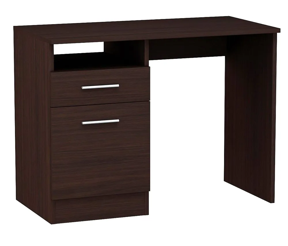 Minimalistyczne biurko do nauki wenge M3-G82