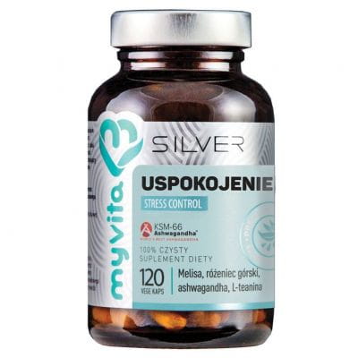 MyVita Suplementy diety SILVER USPOKOJENIE Pro Complex 120 kapsułek