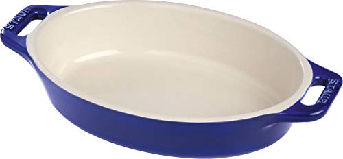 Staub Staub - owalny półmisek ceramiczny, niebieski 40511-154-0