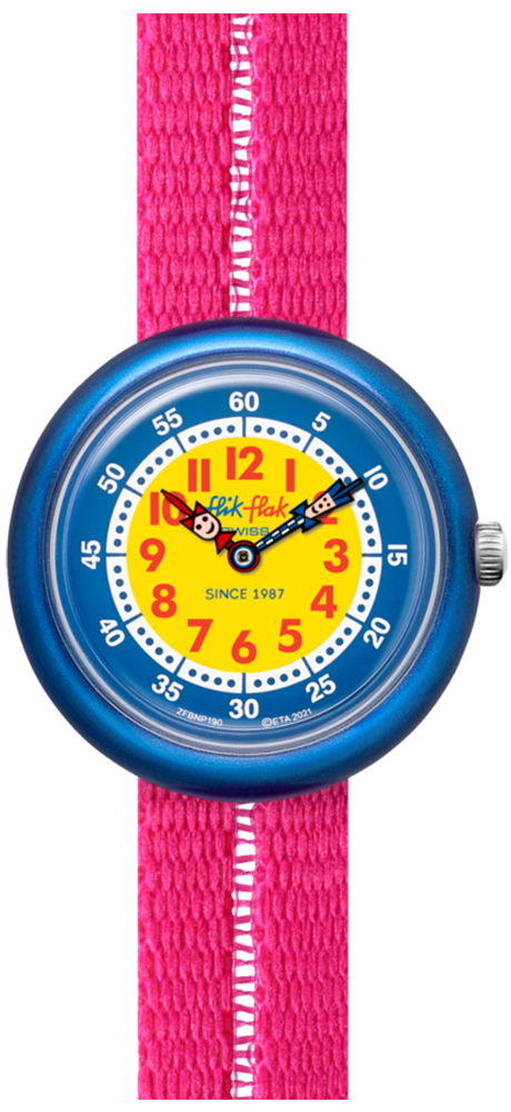 Zegarek Flik Flak FBNP190 RETRO PINK - Natychmiastowa WYSYŁKA 0zł (DHL DPD INPOST) | Grawer 1zł | Zwrot 100 dni