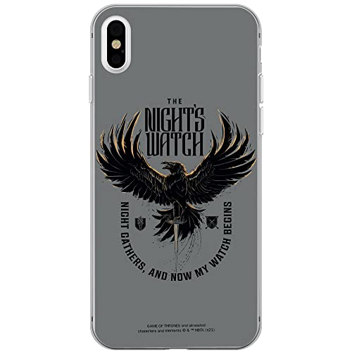 ERT GROUP etui na telefon Apple Iphone XS Max, case oryginalny i oficjalnie licencjonowany przez Game od Thrones, wzór Gra o Tron 003, optymalnie dopasowane, plecki z TPU
