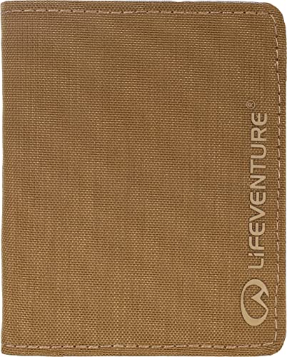 Lifeventure (LIHMM) Męski portfel chroniony RFiD, wykonany z ekologicznego materiału z recyklingu, musztarda, jeden rozmiar