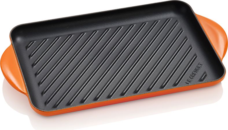 Płyta grillowa Tradition Collection 32 cm płomienny pomarańcz