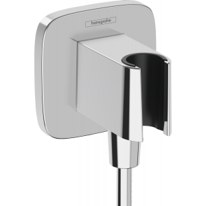 HANSGROHE 26887000 FixFit Q przyłącze węża z uchwytem prysznicowym, chrom