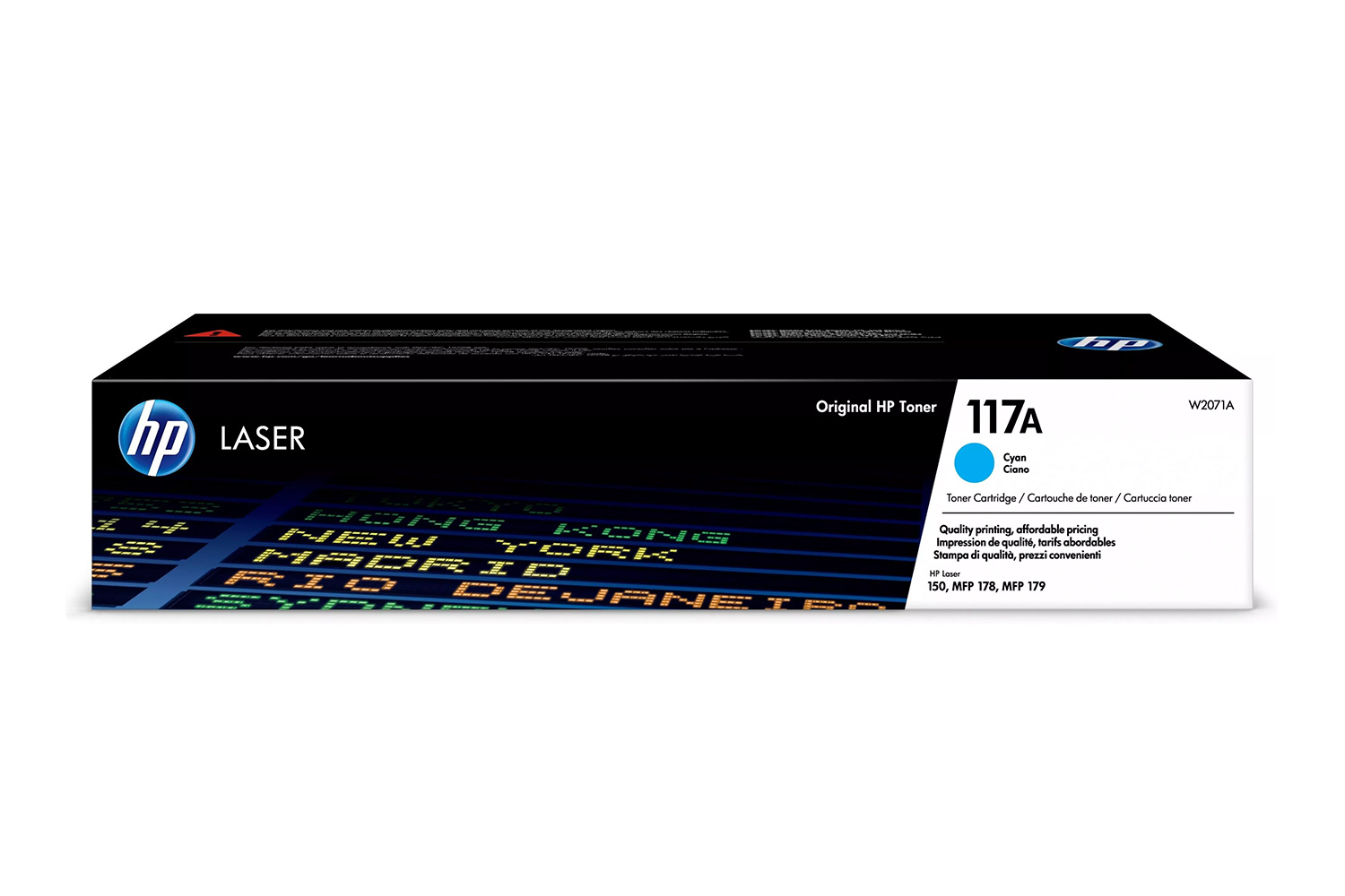 HP Toner nr 117A W2071A Cyan 700 stron