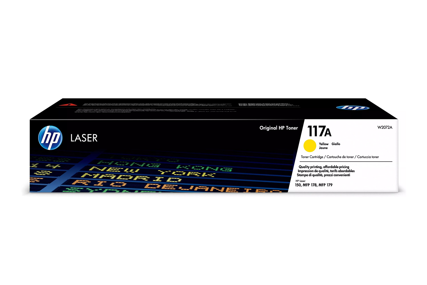 HP Toner nr 117A W2072A Yellow 700 stron