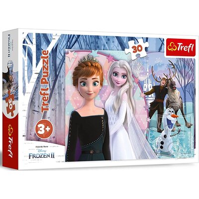 Trefl Puzzle 30 elementów Magiczna Kraina Lodu Frozen 2