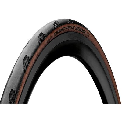 Continental GrandPrix 5000 Folding Tyre 700x25C, black/transparent 25-622 | 700x25c 2021 Opony szosowe 1007.622.25.220