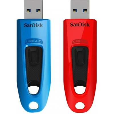 SanDisk 2x64GB Ultra USB 3.0 130MB/s zestaw 2 szt