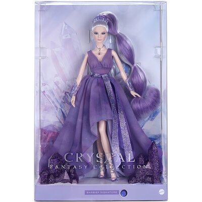 Mattel lalka Barbie Crystal Fantasy Collection Amethyst