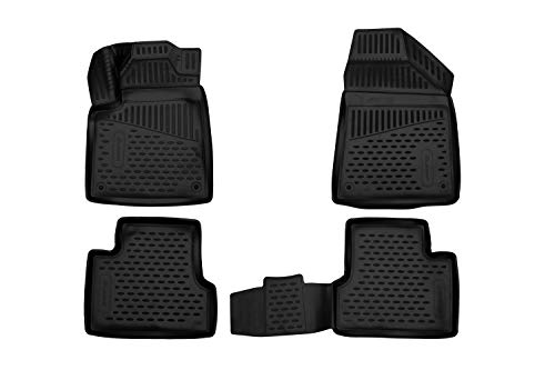 Element EXP.ELEMENT3D02068210 3D dywaniki gumowe Jeep Cherokee 2016 i 2019 powinny być USA 4 TLG, czarne