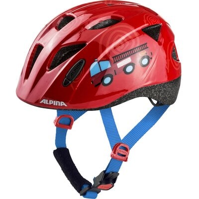 Alpina Ximo Kask rowerowy dziecięcy - Firefighter, 49-54 cm (A9711254)