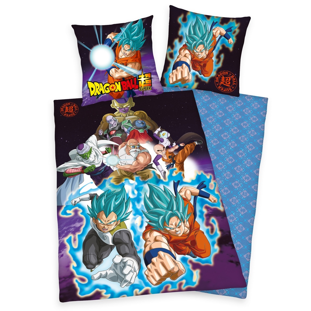 Herding Pościel bawełniana Dragonball, 140 x 200 cm, 70 x 90 cm