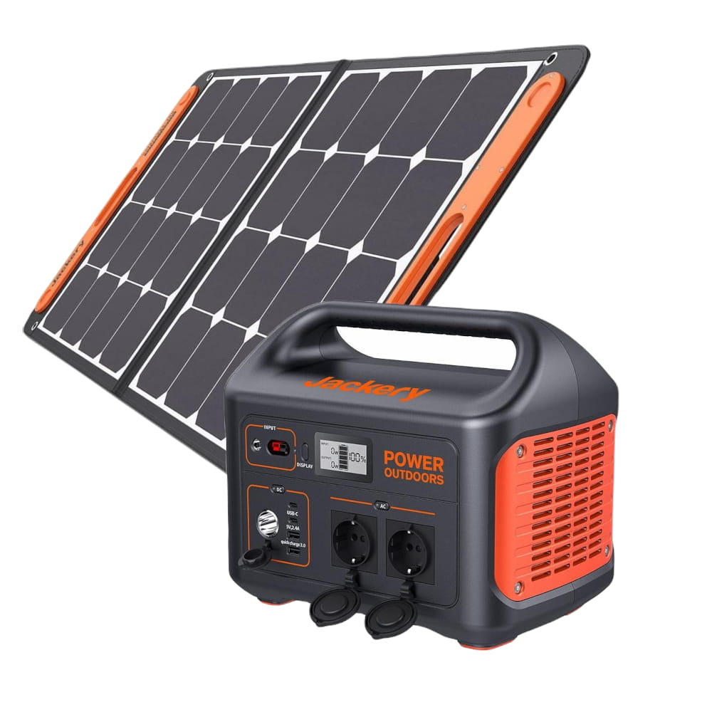 Jackery Explorer 1000EU + Jackery SolarSaga 100W