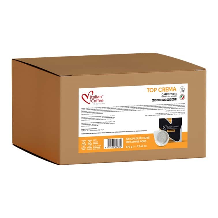 Italian Coffee Top Crema ESE pads - 100 saszetek 44mm
