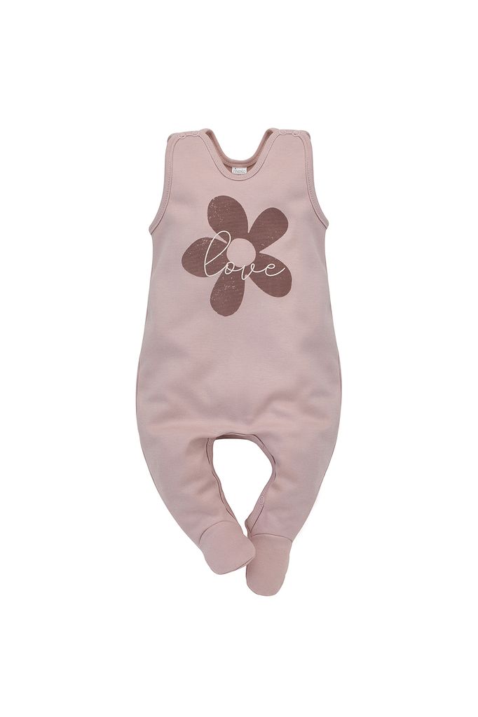 Śpiochy dla niemowląt - Śpiochy niemowlęce różowe - 100% bawełna - grafika 1