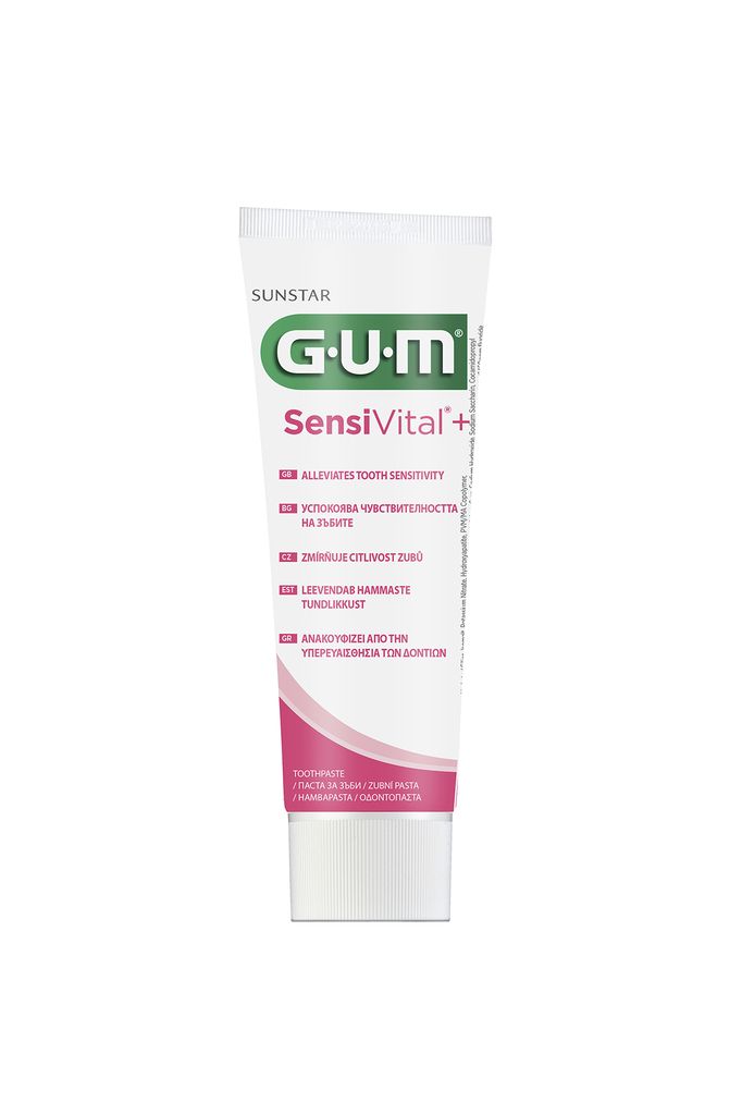 GUM Sunstar Butler GUM SensiVital Pasta 75ml 6070