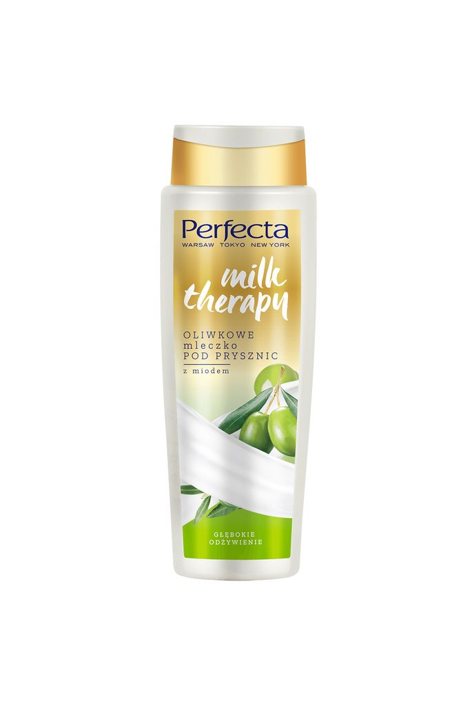 Perfecta Milk Therapy Oliwkowe mleczko pod prysznic 350ml