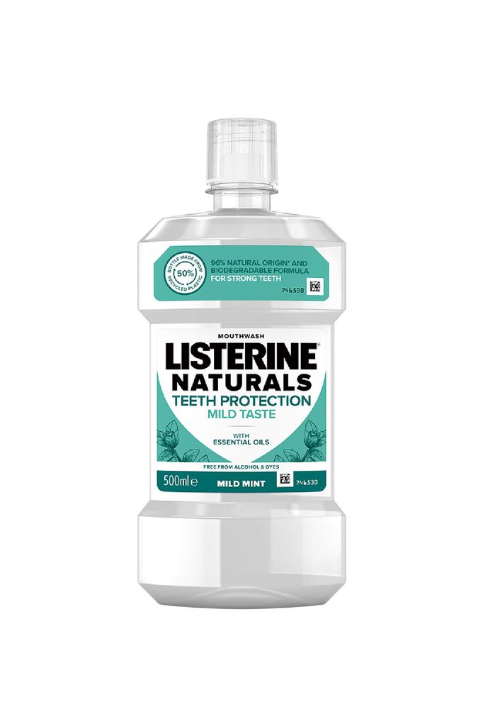Listerine Płyn do płukania ust Natura l s ochroną zębów Objętość 500 ml)