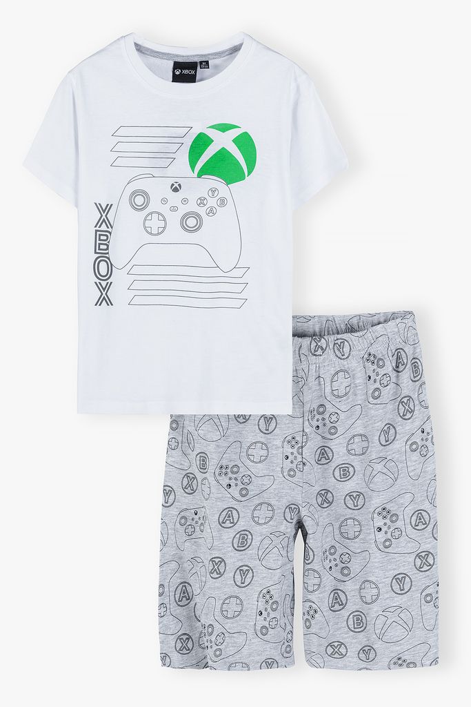 Majtki dla dzieci - Bawełniana piżama dla chłopca Xbox - grafika 1