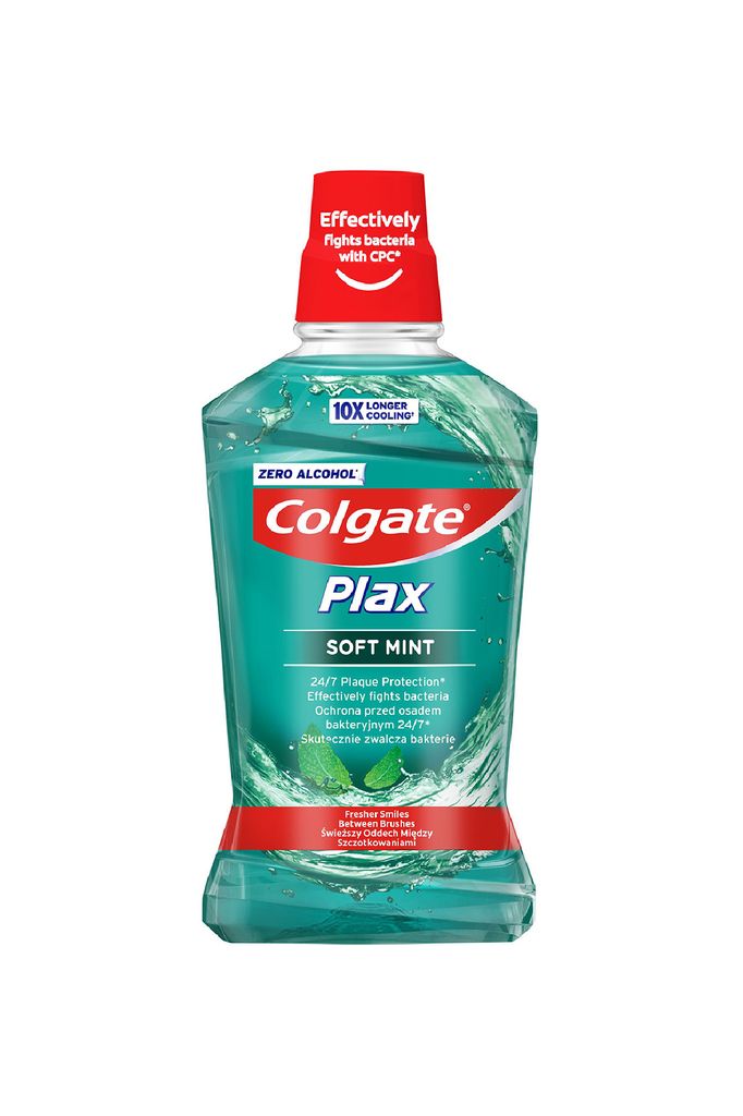 Colgate Palmolive Plax, płyn do płukania ust Soft Mint, 500 ml