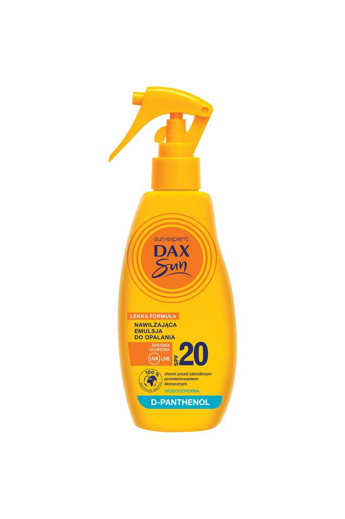 Dax Sun, emulsja do opalania SPF 20 Trigger 200 ml