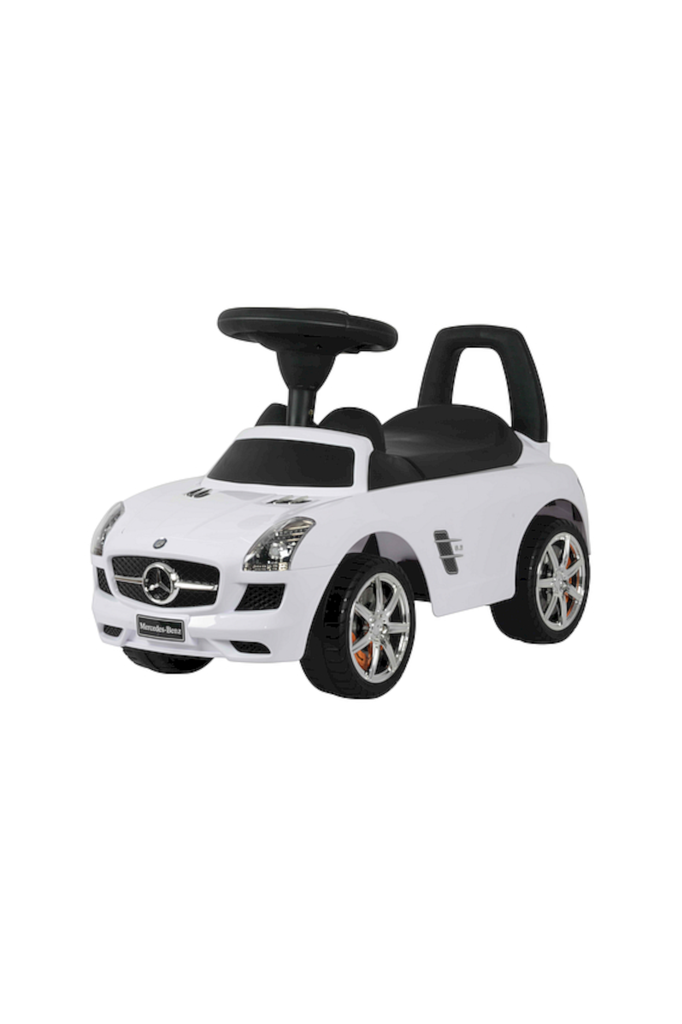 Jeździk - Pchacz Mercedes - Benz dla dzieci - biały