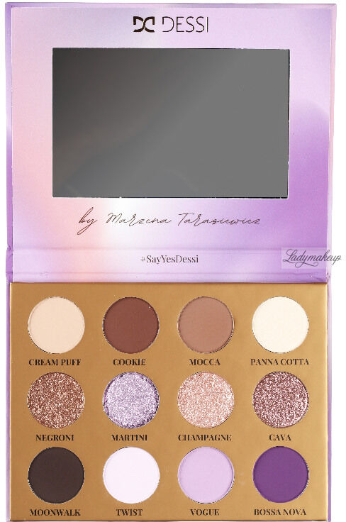 DESSI - SAY YES II by Marzena Tarasiewicz - Eyeshadow Palette - Paleta 12 cieni do powiek - Party Edition