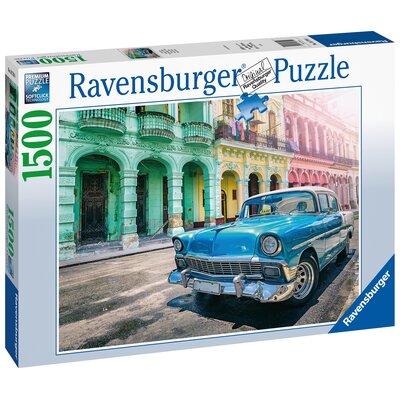 Ravensburger Verlag GmbH Puzzle 16710 - Cars Cuba - 1500 Teile Puzzle für Erwachsene und Kinder ab 14 Jahren 16710 4