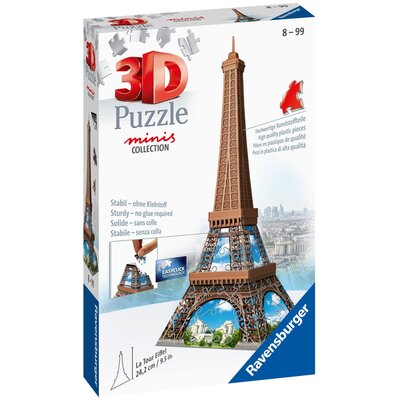 Ravensburger Puzzle 3D 54 Mini budynki: Wieża Eiffel