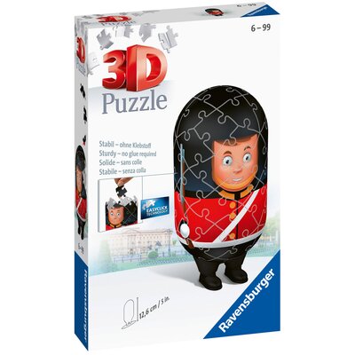 Ravensburger Puzzle 3D 54 Mini budynki: Strażnik