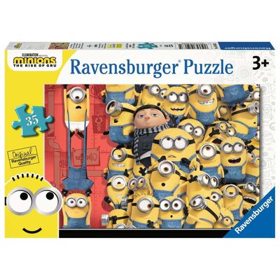 Ravensburger Puzzle 35 Minionki 2 -