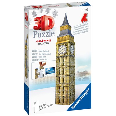 Ravensburger Puzzle 3D 54 Mini budynki: Big Ben