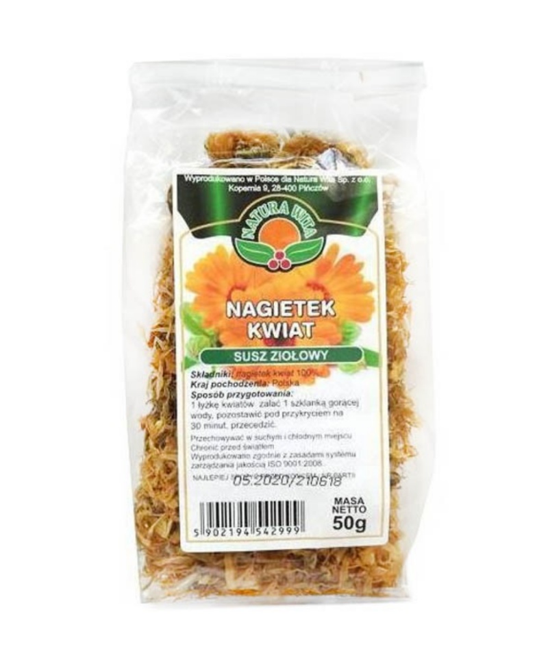 Nagietek kwiat 50g NATURA WITA