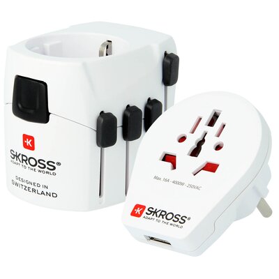 Adapter podróżny SKROSS PRO 1.302539 (Świat - Polska - Świat)