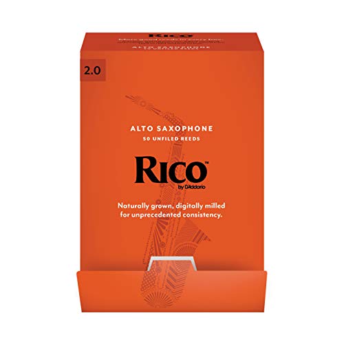 Rico by D'Addario Alto Saksofon trzcinki, Siła 2.0, 50-pak