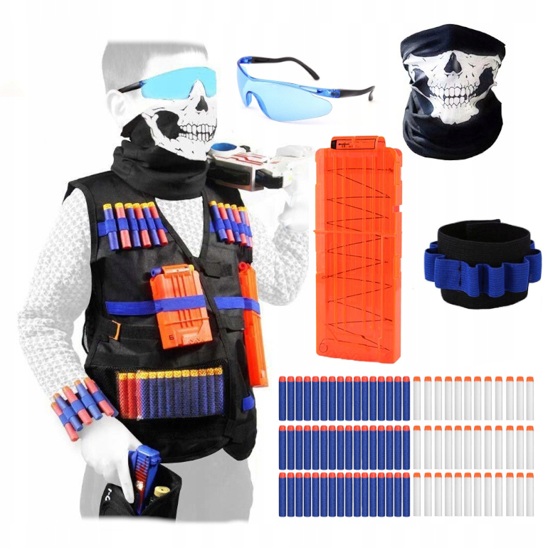 Zestaw akcesoriów do Nerf z magazynkiem