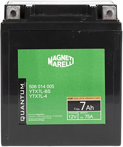 Akumulator Quantu-Marelli 6 Ah AGM C/kwas/konserwacja