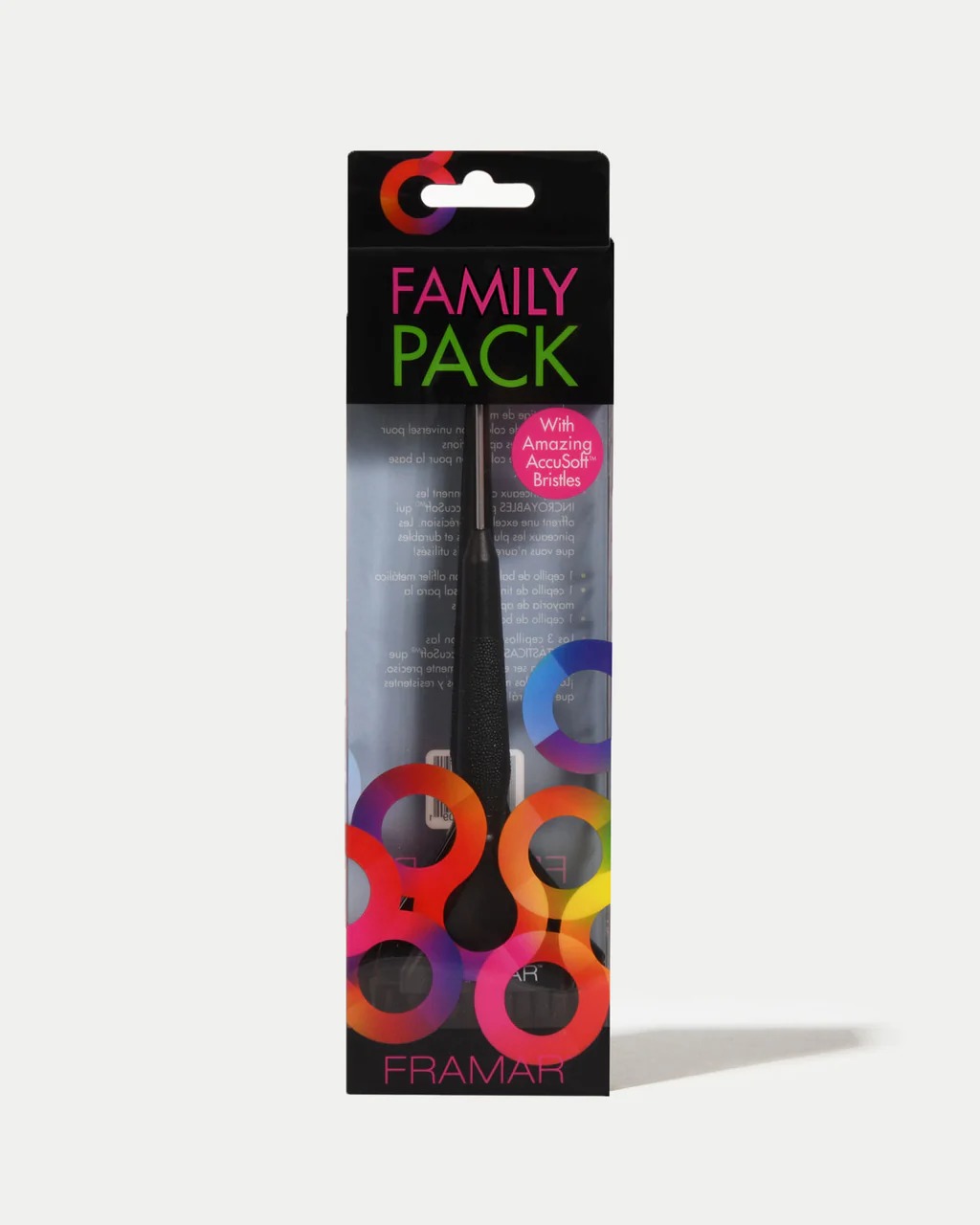 Framar - Zestaw Pędzli do Farb Family Pack Czarne