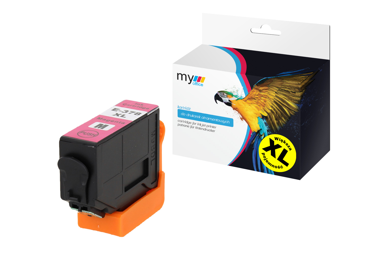 Zamiennik tuszu Epson T378XL M marki My Office