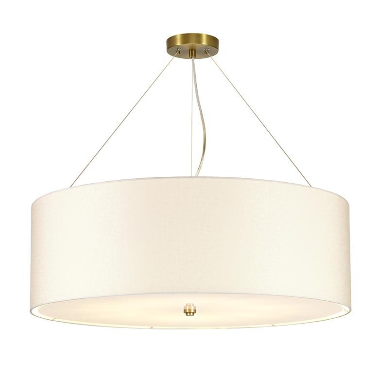 Lampa wisząca Pearce stary mosiądz DL-PEARCE30-7LT-IV-AB  - Elstead