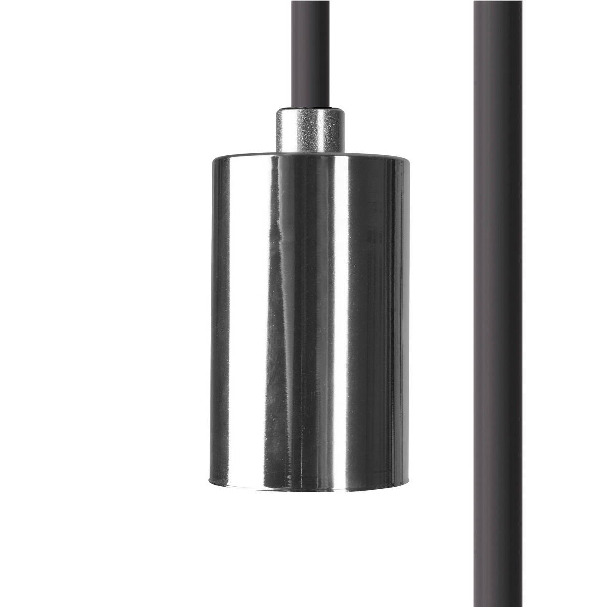 Nowodvorski 8658 Cameleon Cable E27 Przewód z Oprawką 1,5m Czarny/Chrom