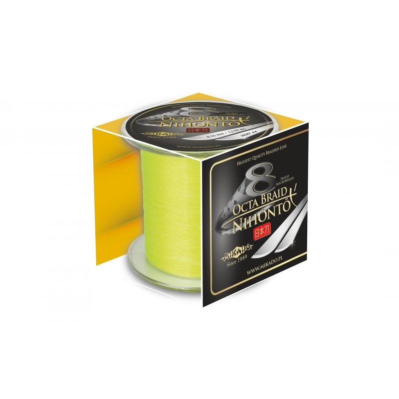 Plecionka Mikado Nihonto OCTA BRAID FLUO 0.30/300M