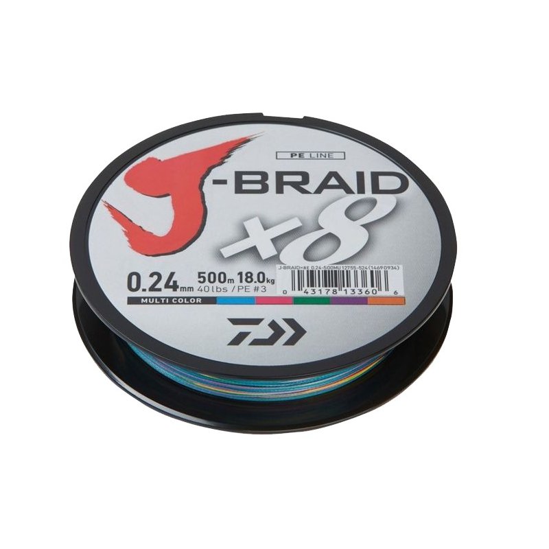 Plecionka Daiwa Multi COLOR J-BRAID X8 0.28MM 300M 12755-128