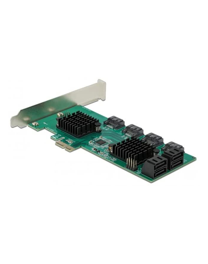 DeLOCK 8P SATA PCIe x1 card - LP - 90072