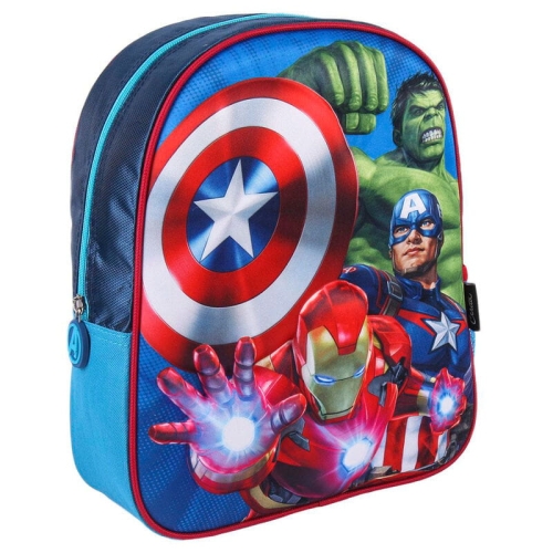 Plecak przedszkolny 3D Avengers Iron Man, dla chłopca