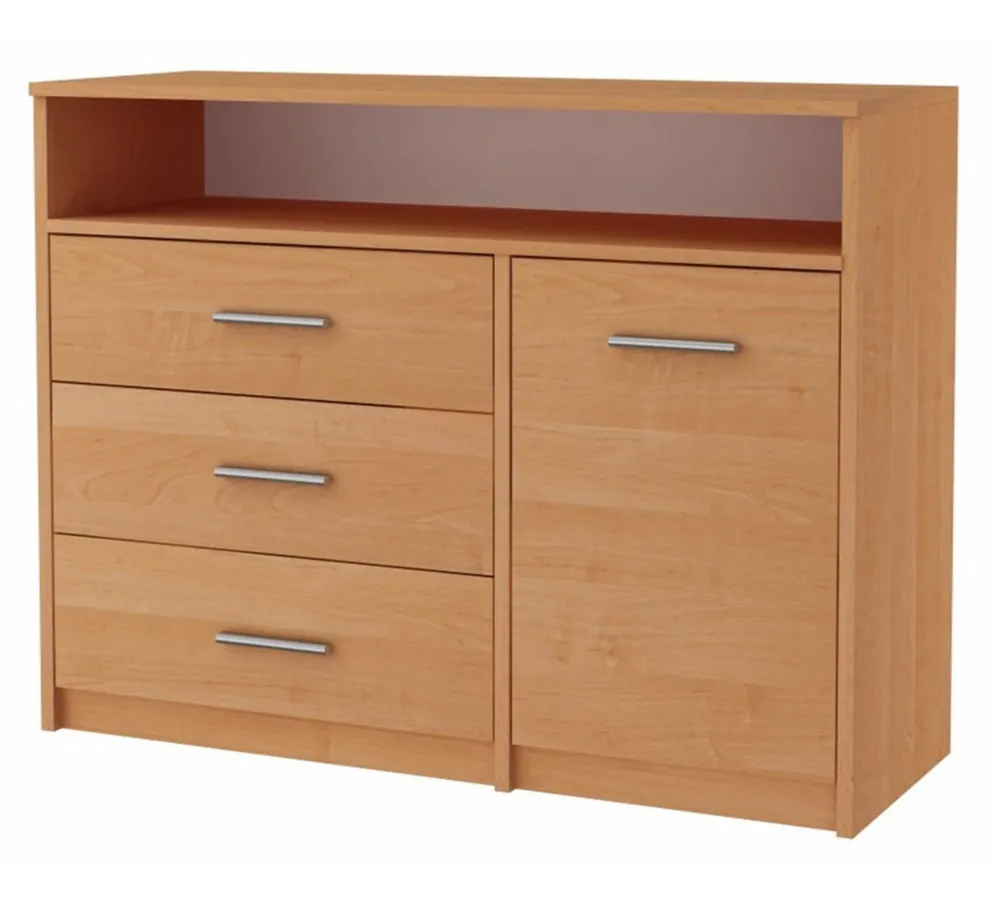 Klasyczna komoda z szufladami olcha S7-K29