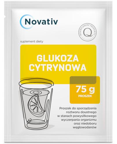 Novativ glukoza cytrynowa proszek 75 g