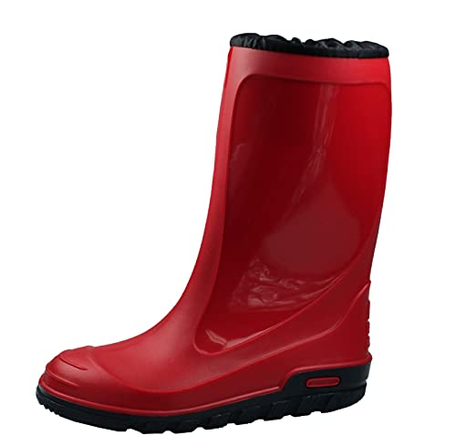 Fischer Unisex dziecięce kalosze Fille, czerwony - czerwony - 30 EU
