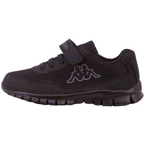 Kappa Unisex Follow Oc Sneaker buty dziecięce, czarny - 1116 Black Grey - 25 EU